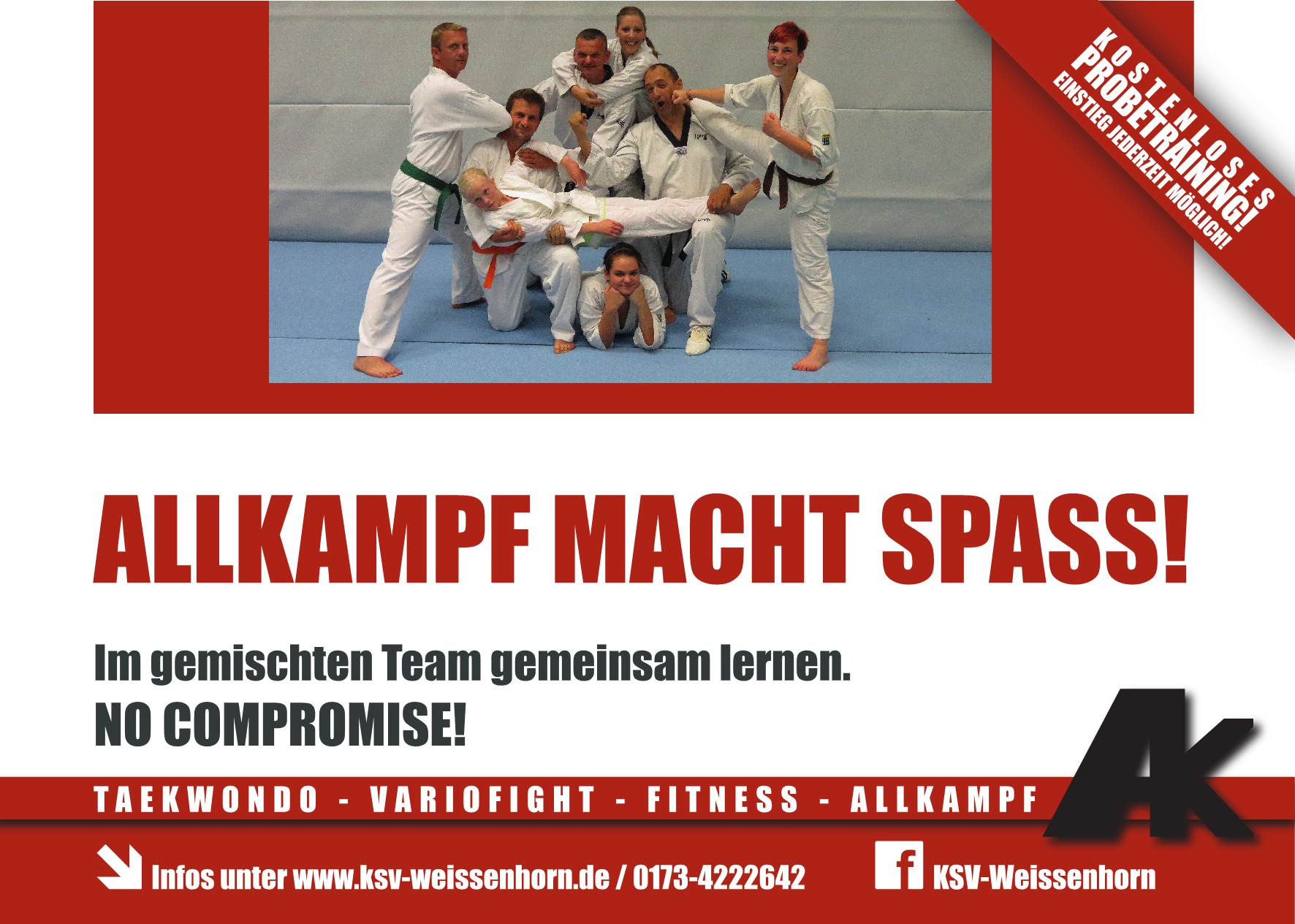 Allkampf macht Spass